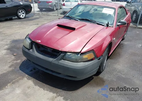 2004 Ford Mustang из США, поврежденный, VIN 1FAFP40604F242412